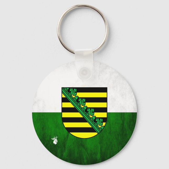 " Tyskland: SACHSEN... " Nyckelring (Framsida)