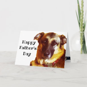 TYSKLAND SHEPHERD FARS DAG KORT