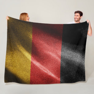 Tyskland silke flagga fleecefilt