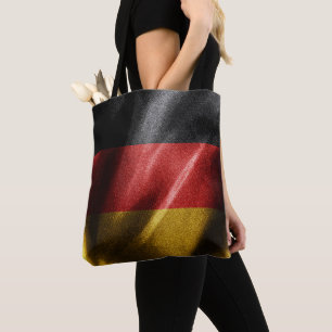 Tyskland silke flagga tygkasse