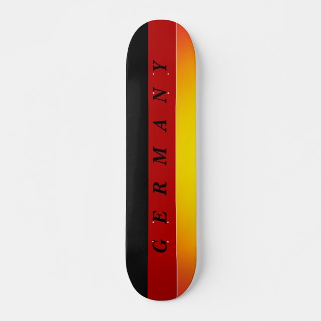 Tyskland Skateboard (Framsida)