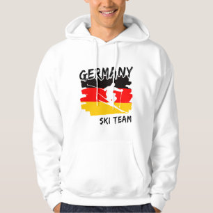 Tyskland Skidor Hoodie