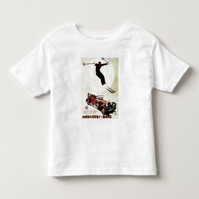 Tyskland - Skierbanhoppning T Shirt (Framsida)
