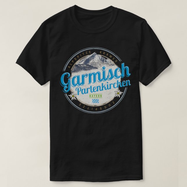 Tyskland Souvenir T Shirt (Design framsida)