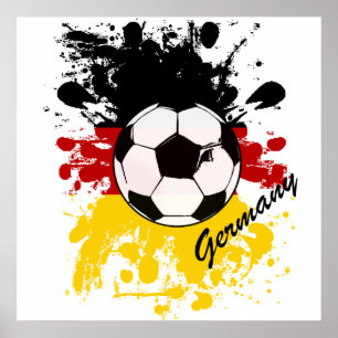 Tyskland sportfantast för konstverk för poster