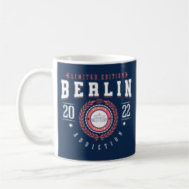 Tyskland stadsresande i Stil Kaffemugg