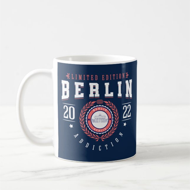 Tyskland stadsresande i Stil Kaffemugg (Vänster)