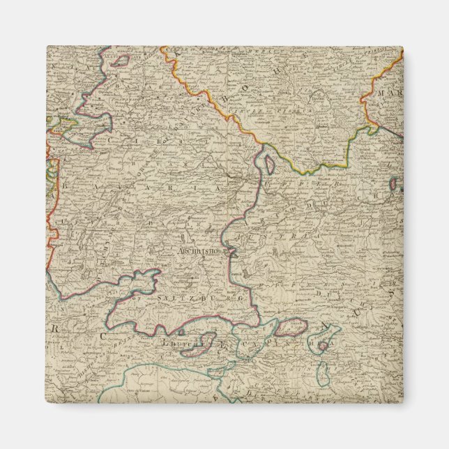 Tyskland syd 2 magnet (Framsidan)
