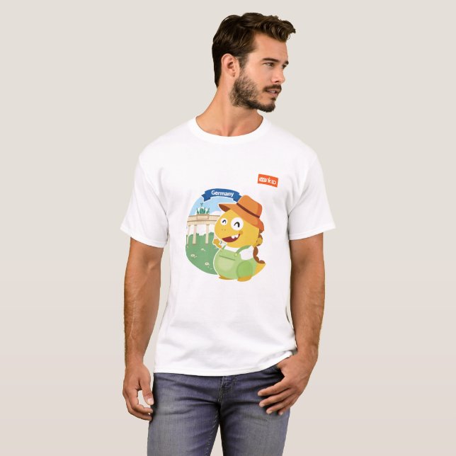 Tyskland T-tröja för VIPKID Tee (Hel framsida)