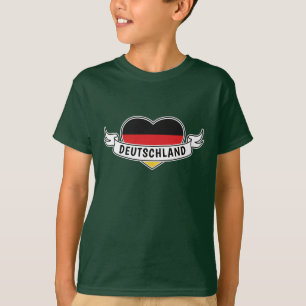 Tyskland textskjortor för Kärlek anpassningsbar & Tee Shirt