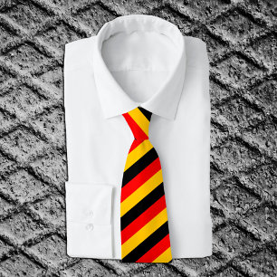 Tyskland Ties, mode tyska Flagga Slips