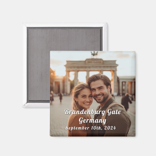 Tyskland Travel Anpassningsbar Photo Souvenir Magn Magnet (Front/Back)