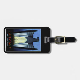 Tyskland turismbagagemärkre bagagebricka