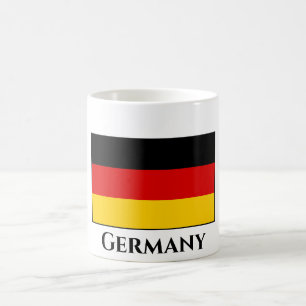 Tyskland (tysk) Flagga Kaffemugg