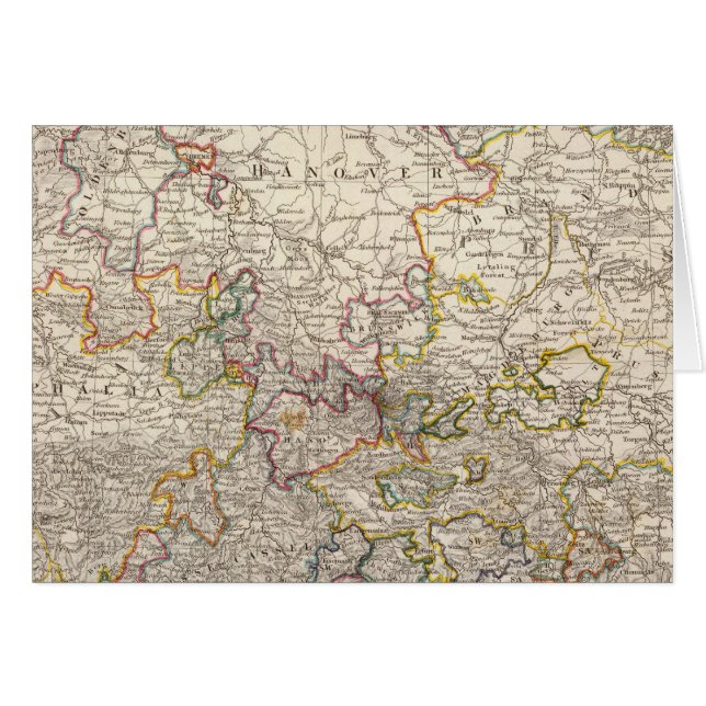 Tyskland Tysklandare I Hälsningskort (Framsidan Horizontal)