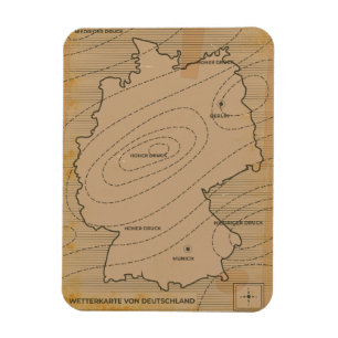 Tyskland väderprognos magnet