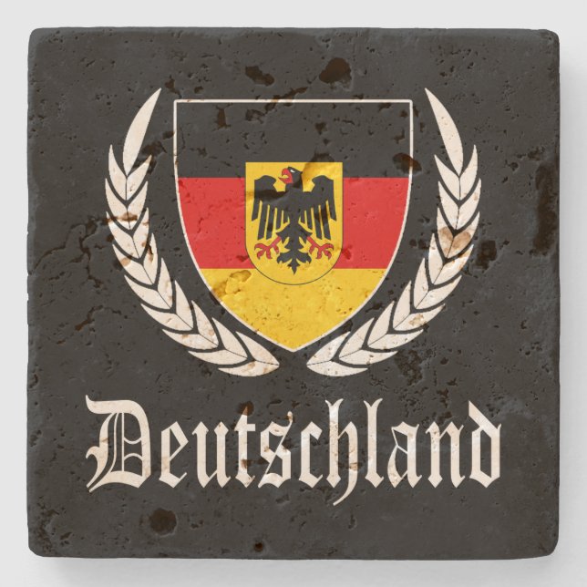 Tyskland Vapen Stenunderlägg (Framsidan)