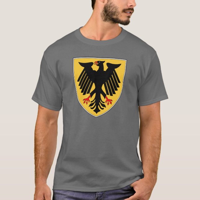 Tyskland Vapen T-shirt (Framsida)
