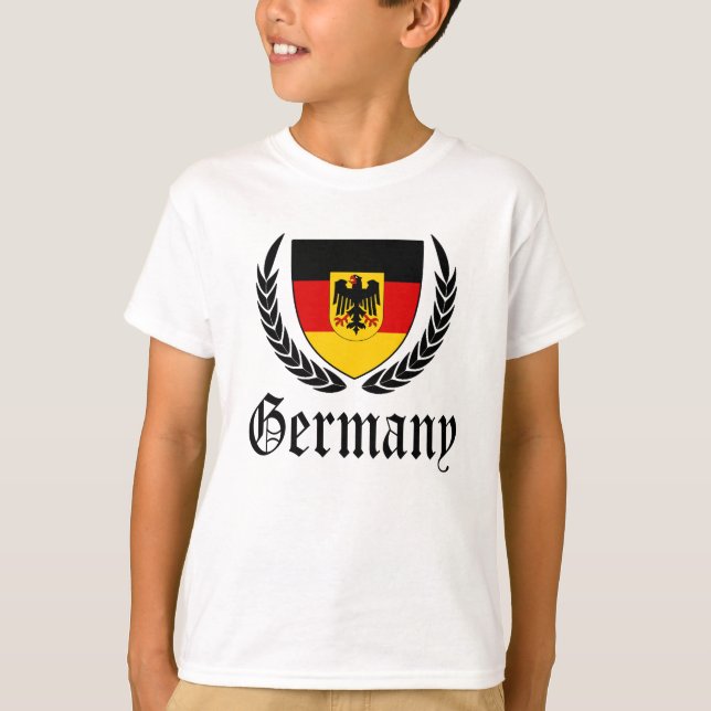 Tyskland vapen tee shirt (Framsida)