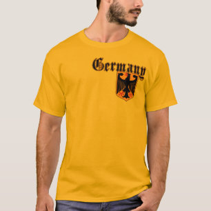 Tyskland vapensköld 2side t-shirt