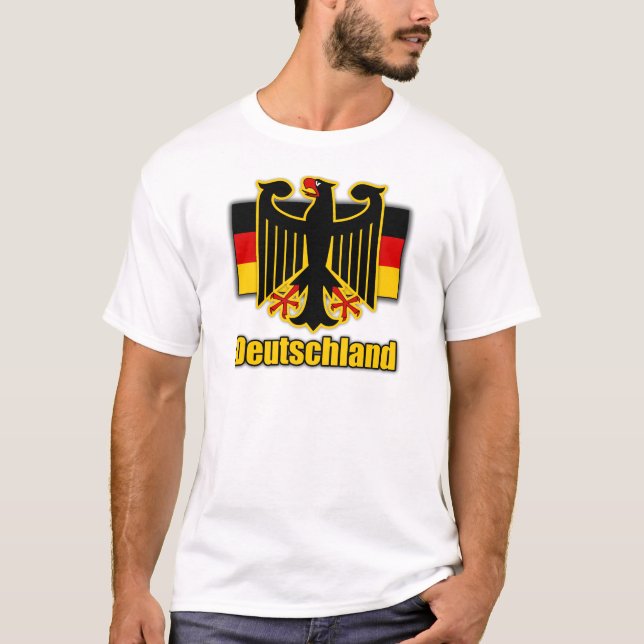 Tyskland vapensköld t-shirt (Framsida)
