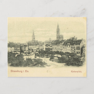 Tyskland vintage, Strassburg Vykort