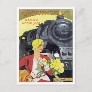 Tyskland vintage vykort