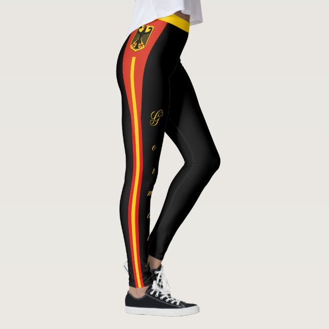 Tysklanda baljväxter från mode, patriotiska, tyska leggings (Höger)
