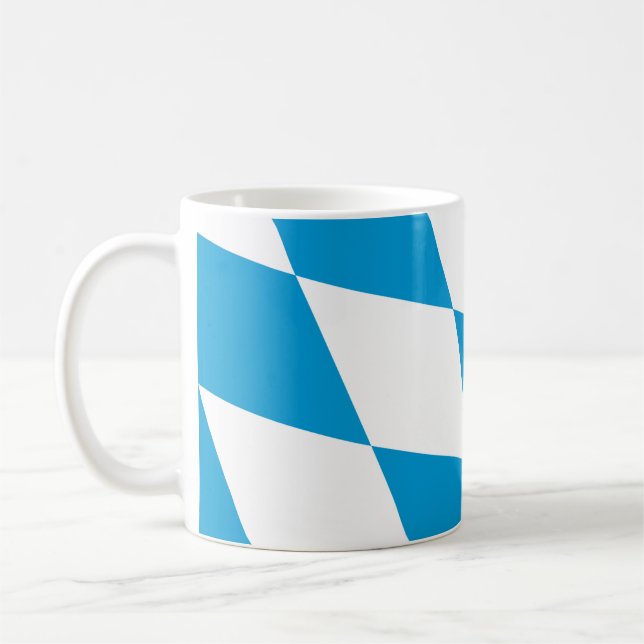 TYSKLANDA flagga Bayern Kaffemugg (Vänster)