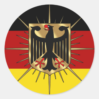 Tysklanda Fussball Deutschland World Champions-gåv Runt Klistermärke