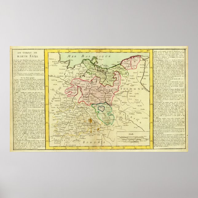 Tysklanda och Polen Poster (Framsidan)