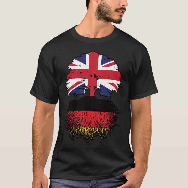 Tysklanda Storbritannien, Storbritannien, Storbrit T Shirt (Framsida)