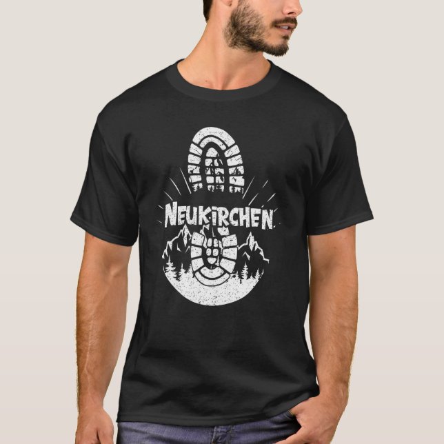 Tysklanda Vacation Hiker i Neukirchen T Shirt (Framsida)