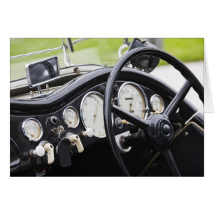 Tysklandare, Bayern-Bavaria, München. BMW Welt Car Hälsningskort