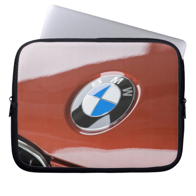 Tysklandare, Bayern-Bavaria, München. BMW Welt Car Laptop Sleeve (Framsidan)
