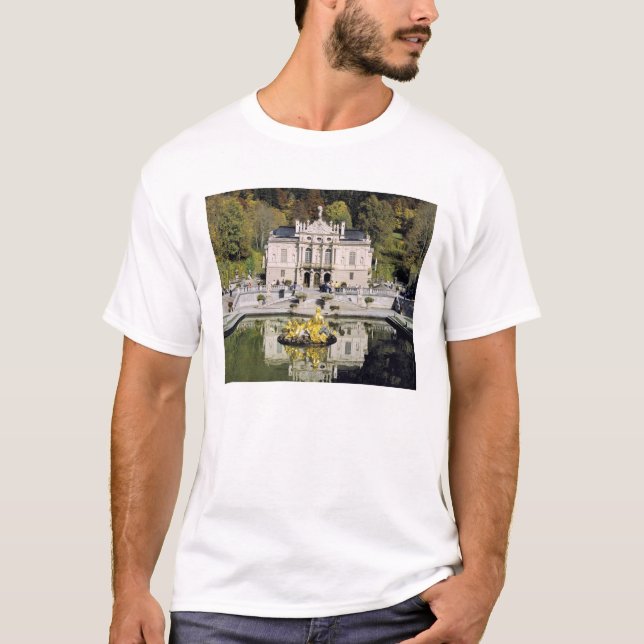 Tysklandare, Bayern, Linderhof Castle. Linderhof T-shirt (Framsida)