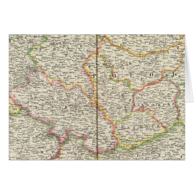 Tysklandare, Europa 14 Hälsningskort (Framsidan Horizontal)