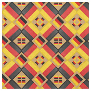 Tysklandare Fabric mode GLD för tyska Flagga & Tr Tyg