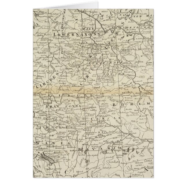 Tysklandare imperium hälsningskort (Framsidan)