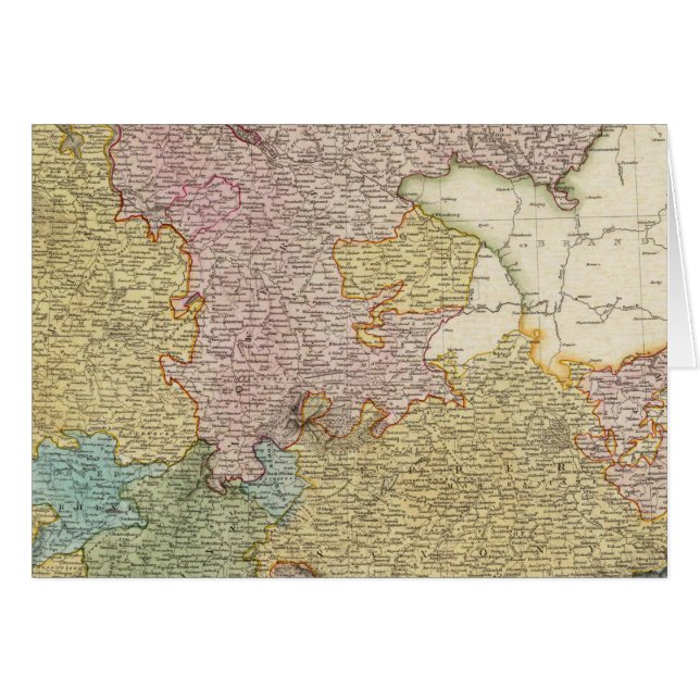 Tysklandare norr om Mayan Hälsningskort (Framsidan Horizontal)