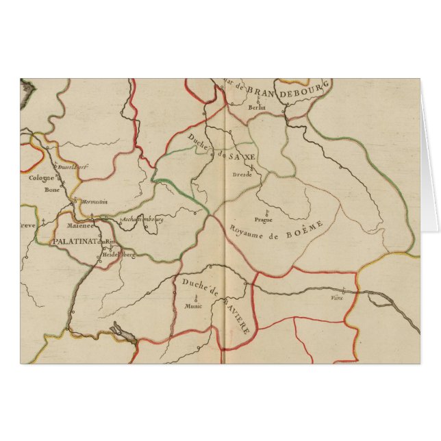 Tysklandare och Österrike Hälsningskort (Framsidan Horizontal)