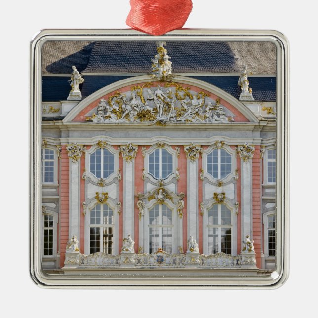 Tysklandare, Rheinland-Pfaltz, Mosel River Valley Julgransprydnad Metall (Framsidan)