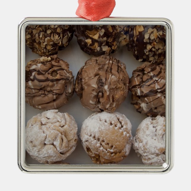 Tysklandare, Rothenburg. Typiskt Rothenburg Julgransprydnad Metall (Framsidan)