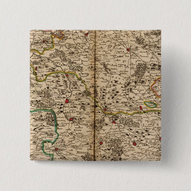 Tysklandare skogar knapp (Framsida)