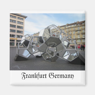 Tysklandare skulptur i Frankfurt Magnet