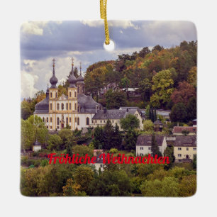 Tysklandare: Wurzburg julprydnad Julgransprydnad Keramik