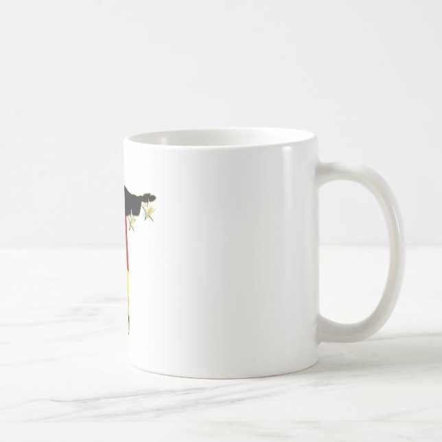 Tysklandet kämpar för Deutschland Christus Erlöser Kaffemugg (Höger)
