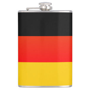 Tysklands flagga eller Deutsche Flagge Termomugg Fickplunta