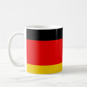 tysklands flagga kaffemugg