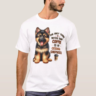 TYSKLANDS SKEPHERD-UPPSKATTNING T SHIRT